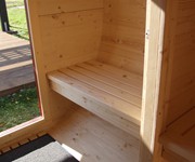 Sauna-Sitz Vorraum
